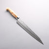 Yu Kurosaki Senko Ei SG2 Hammered Sujihiki 240mm White Maple Handle - Seisuke Knife - Slide 1