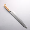 Yu Kurosaki Senko Ei SG2 Hammered Sujihiki 270mm White Maple Handle - Seisuke Knife - Slide 2