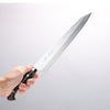 Yu Kurosaki Senko Ei SG2 Hammered Sujihiki 270mm Gray Stablilized Wood Handle - Seisuke Knife - Slide 4