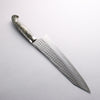 Yu Kurosaki Senko Ei SG2 Hammered Gyuto 240mm Gray Stablilized Wood Handle - Seisuke Knife - Slide 2