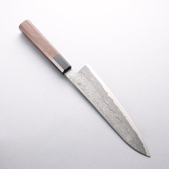 Shigeki Tanaka Harukaze SG2 Damascus Gyuto 210mm Walnut Handle - Seisuke Knife