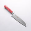 Higuchi SG2 Santoku 180mm Red Pakka wood Handle - Seisuke Knife - Slide 1