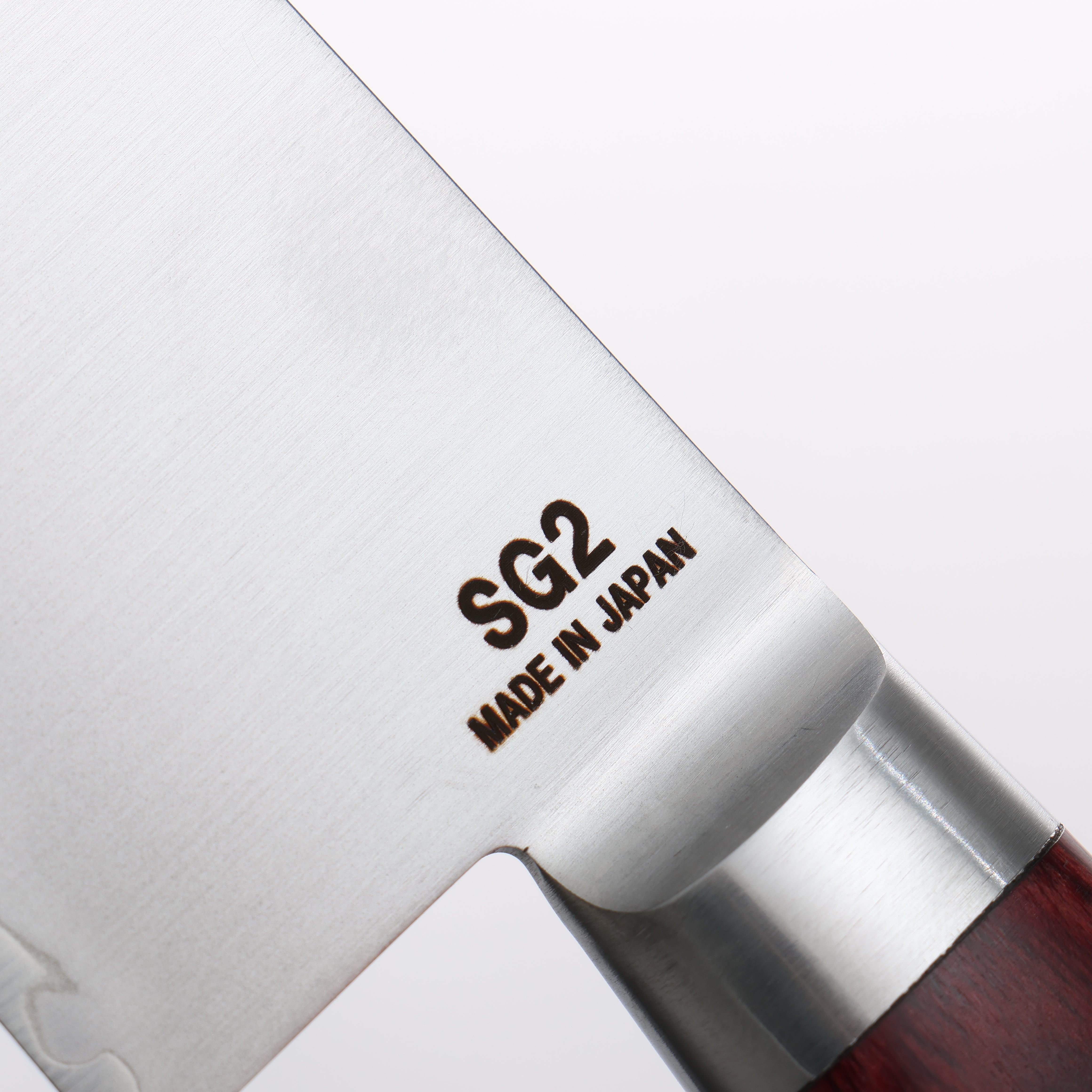 Higuchi SG2 Santoku 180mm Red Pakkawood Handle - Seisuke Knife