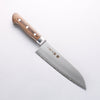 Higuchi SG2 Santoku 180mm Brown Pakka wood Handle - Seisuke Knife - Slide 1