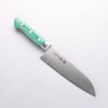 Higuchi SG2 Santoku 180mm Green Pakka wood Handle - Seisuke Knife - Slide 1