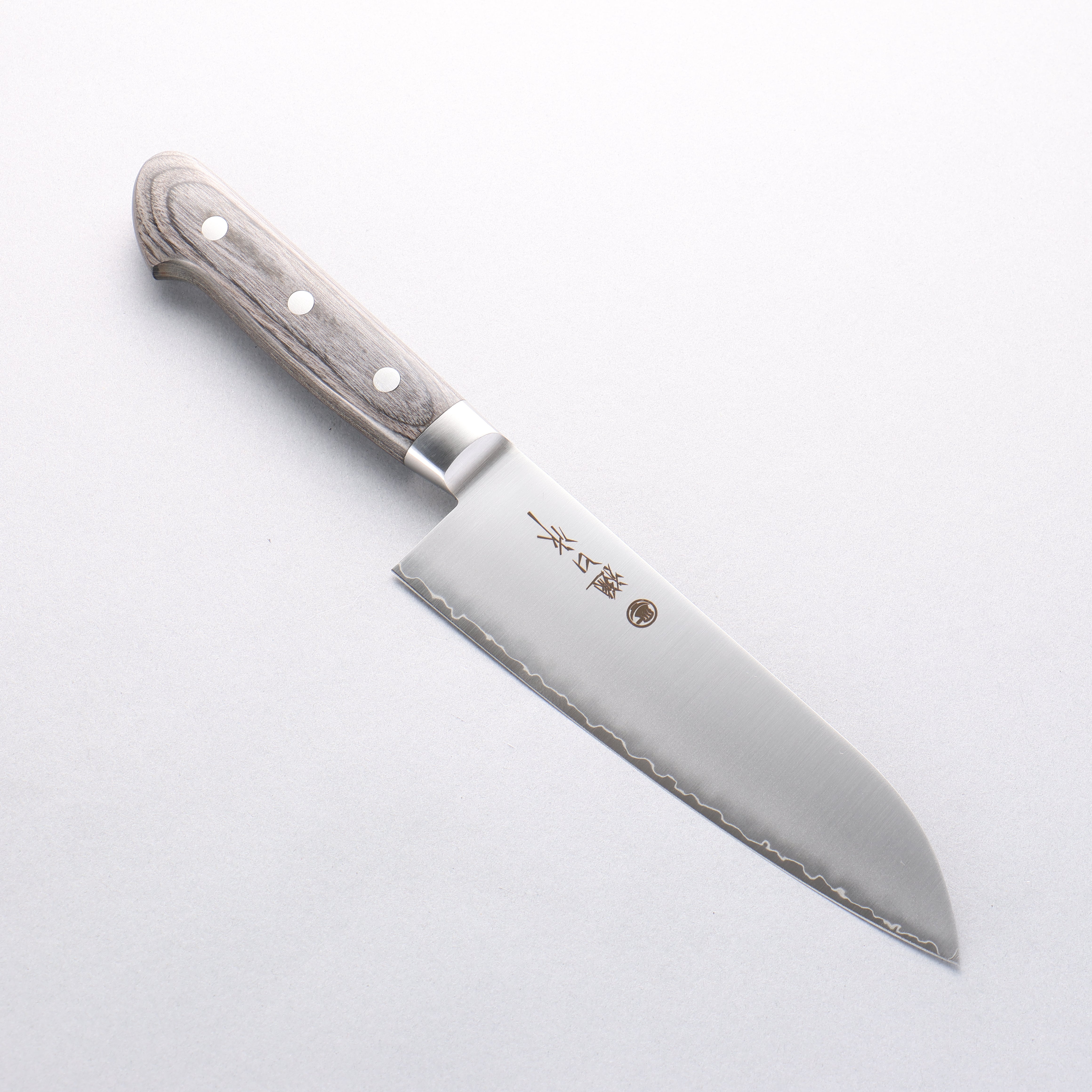 Higuchi SG2 Santoku 180mm Gray Pakkawood Handle