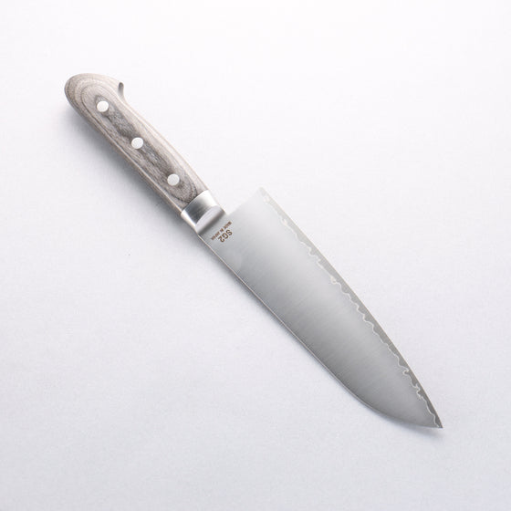 Higuchi SG2 Santoku 180mm Gray Pakka wood Handle - Seisuke Knife