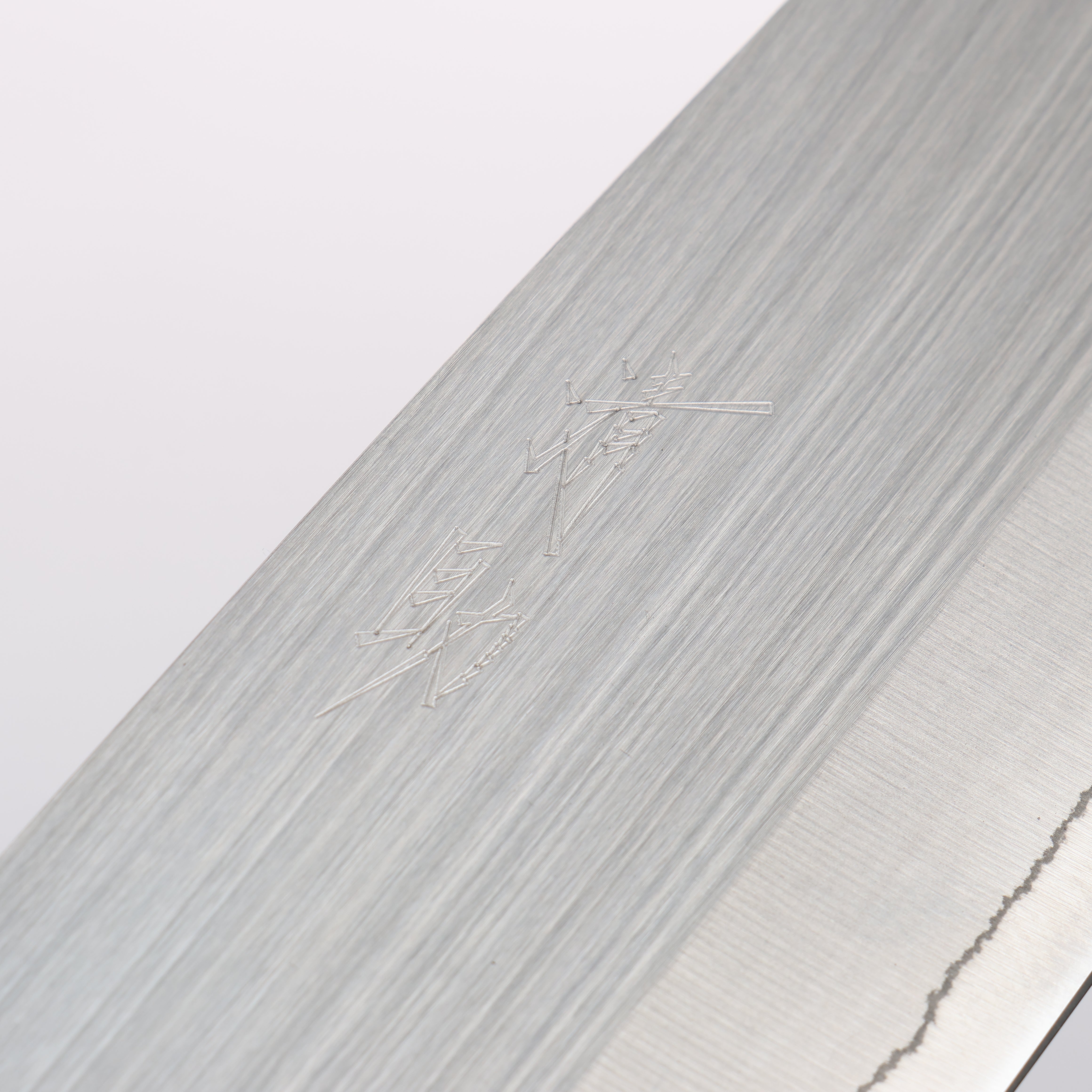 Seisuke SRS13 Vertical Finish Santoku 165mm Oak Handle - Seisuke Knife