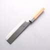 Nao Yamamoto White Steel No.2 Kurouchi Nakiri 165mm Cherry Tree Handle - Seisuke Knife - Slide 2