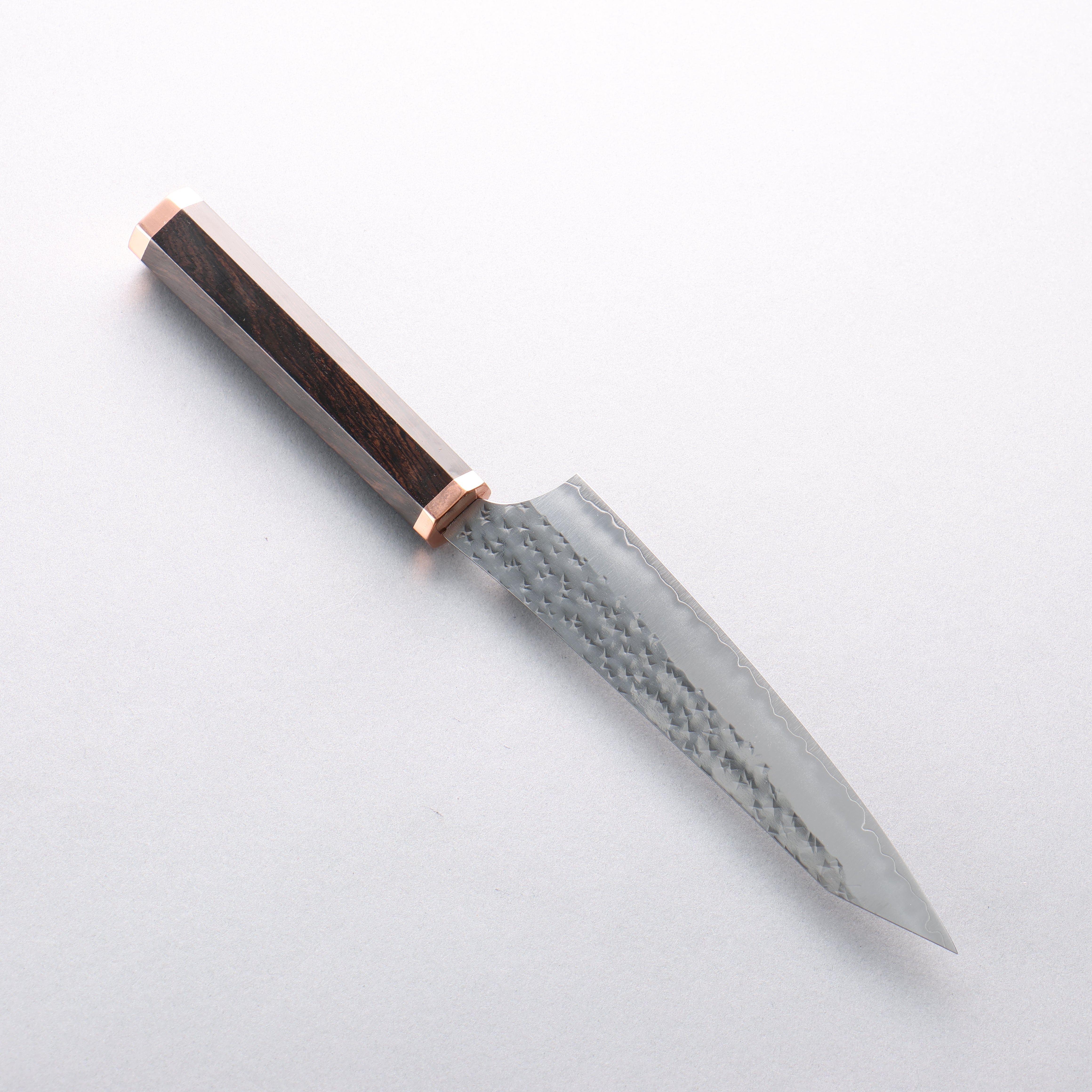 Yu Kurosaki Senko Ei SG2 Hammered Petty-Utility 150mm Copper & Ebony Handle - Seisuke Knife