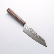  Sakai Takayuki VG10 33 Layer Damascus Kiritsuke Santoku 160mm Ebony(6 sided teardrop) Handle - Seisuke Knife