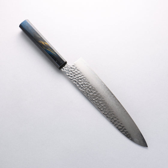 Sakai Takayuki VG10 33 Layer Damascus Gyuto 240mm Live oak Lacquered (Saiu) Handle - Seisuke Knife