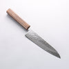 Seisuke Stainless Steel 440C Hammered Damascus Migaki Finished Gyuto 180mm Oak Handle - Seisuke Knife - Slide 1