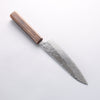 Seisuke Stainless Steel 440C Hammered Damascus Migaki Finished Gyuto 180mm Oak Handle - Seisuke Knife - Slide 2