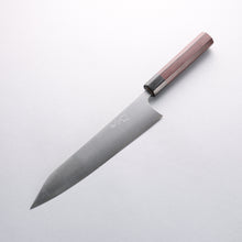  Shibata Takayuki Koutetsu Blue Super Gyuto 240mm Rosewood (Ferrule: Black Pakka Wood) Handle - Seisuke Knife