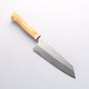 Yoshimi Kato Minamo SG2 Hammered Bunka 170mm Western style (yellow) Handle - Seisuke Knife - Slide 2