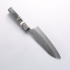 Yu Kurosaki New Gekko Ryu VG-XEOS Santoku 170mm Stabilized Burl & White Ring Handle - Seisuke Knife - Slide 2