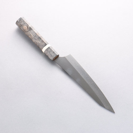 Yu Kurosaki New Gekko VG-XEOS Petty-Utility 150mm Stabilized Burl (White Ring) Handle - Seisuke Knife