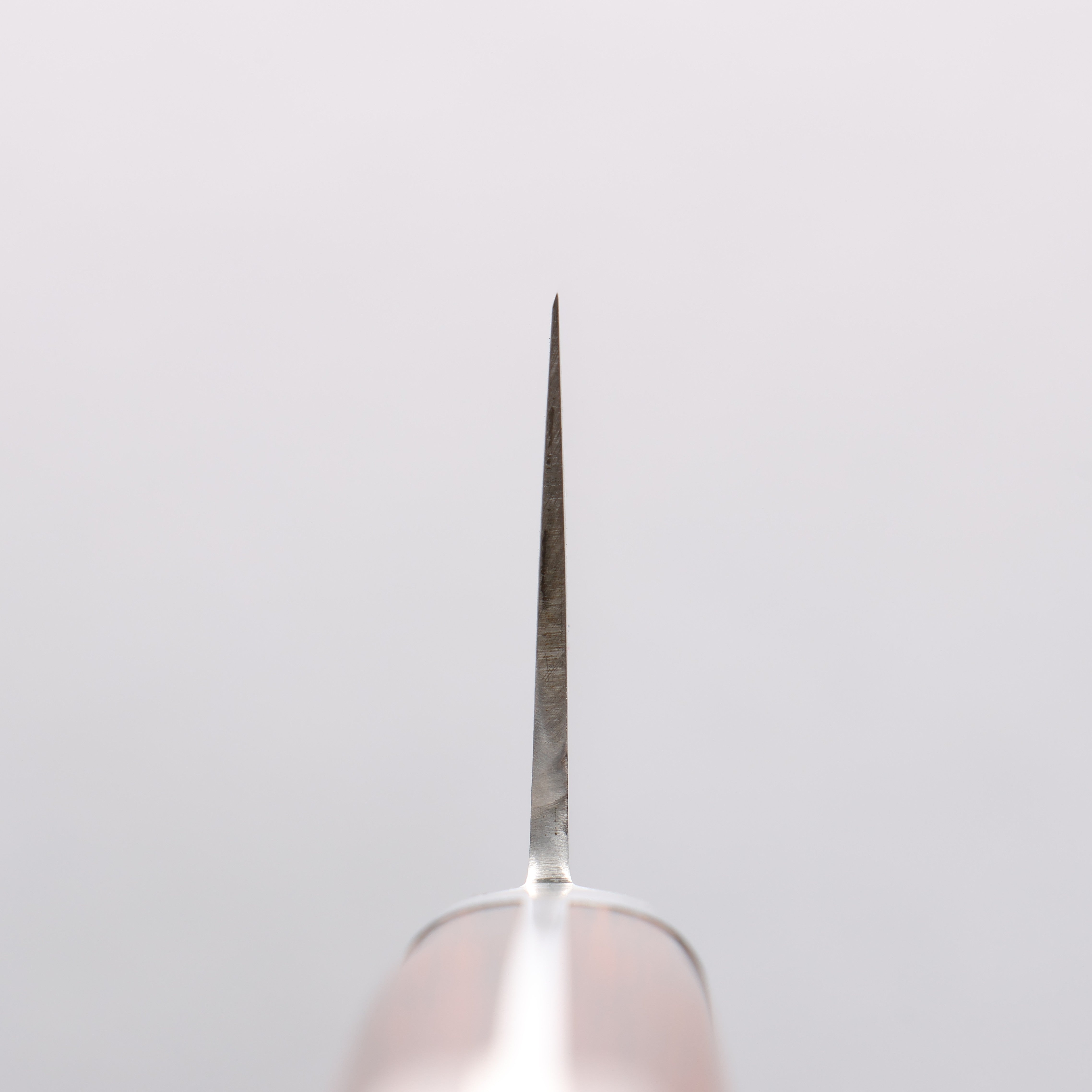 Seisuke Mokusei ZA-18 Mirrored Damascus Gyuto 240mm Brown Pakkawood Handle - Seisuke Knife