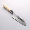 Choyo Silver Steel No.3 Mirrored Finish Santoku 180mm Magnolia Handle - Seisuke Knife - Slide 11