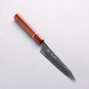 Yu Kurosaki Senko Ei SG2 Hammered Petty-Utility 130mm Rosewood (Ferrule: Red Turquoise) Handle - Seisuke Knife - Slide 1