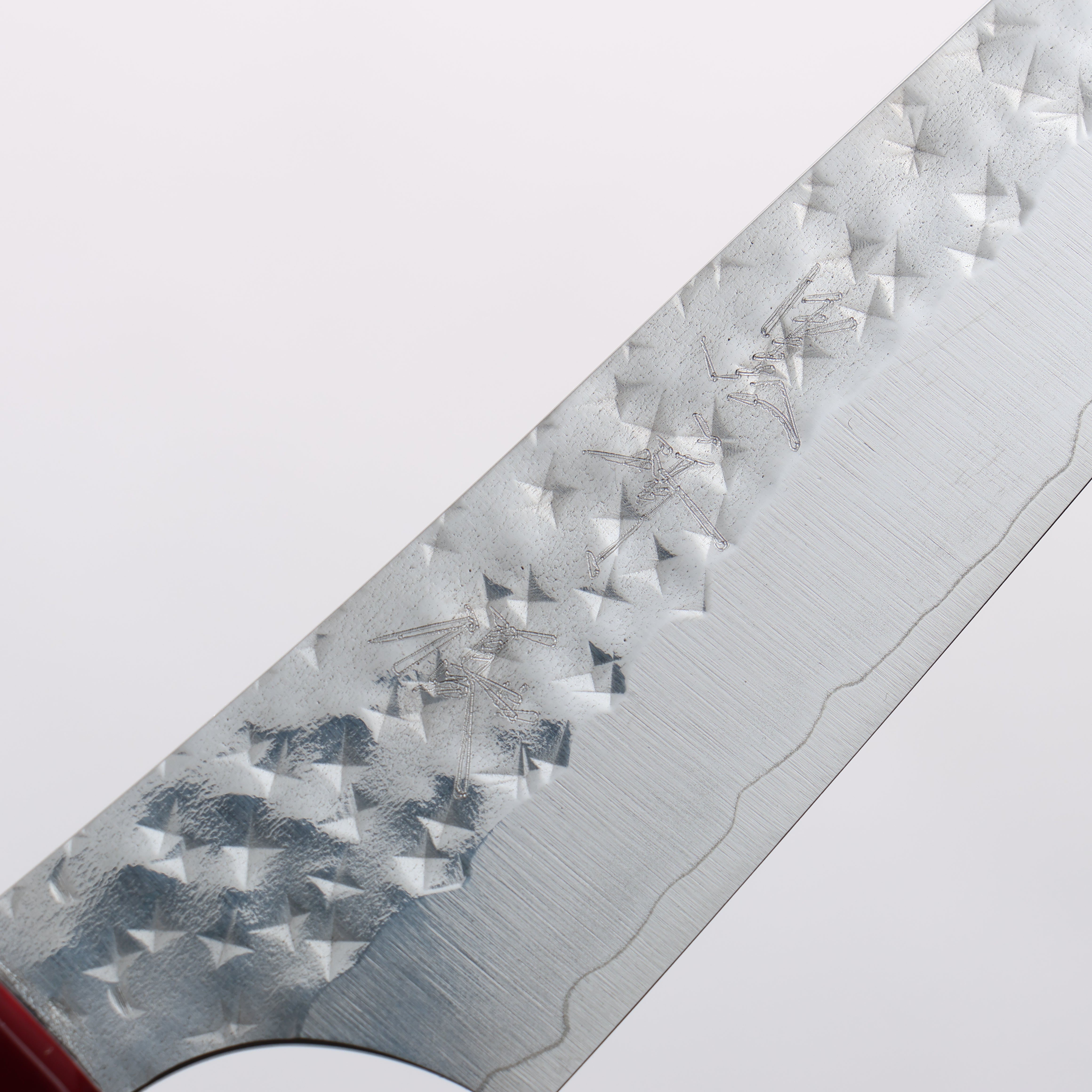 Yu Kurosaki Senko Ei SG2 Hammered Petty-Utility 130mm Rosewood (Ferrule: Red Turquoise) Handle - Seisuke Knife