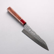  Yu Kurosaki Senko Ei SG2 Hammered Bunka 170mm Rosewood (Ferrule: Red Turquoise) Handle - Seisuke Knife