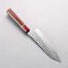 Yu Kurosaki Senko Ei SG2 Hammered Bunka 170mm Rosewood (Ferrule: Red Turquoise) Handle - Seisuke Knife - Slide 2