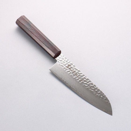 Sakai Takayuki Nanairo VG10 33 Layer Santoku 180mm ABS resin(Tortoiseshell) Handle