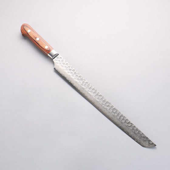 Jikko VG10 17 Layer Sakimaru Yanagiba 300mm Mahogany Handle - Seisuke Knife