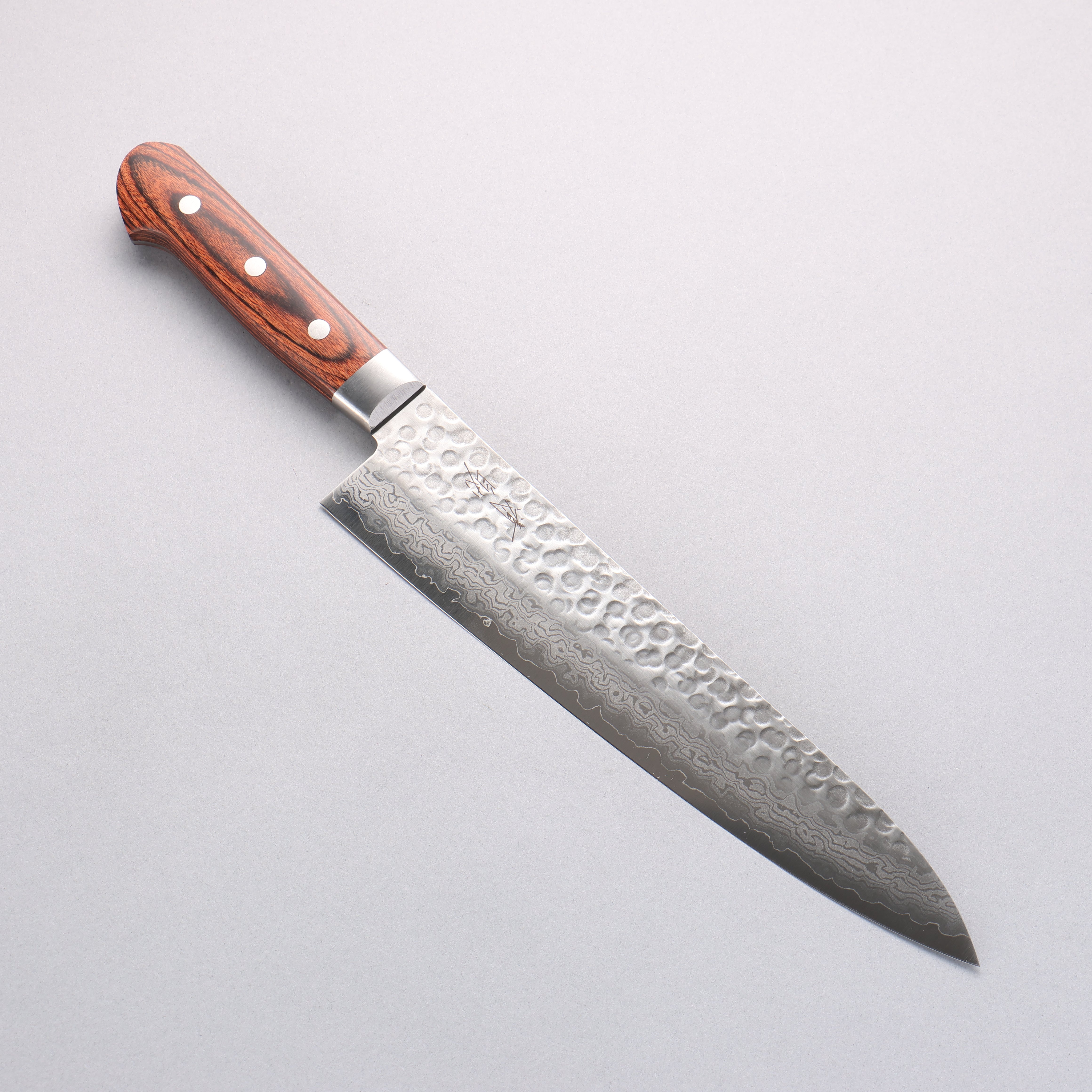 Seisuke VG10 17 Layer Damascus Gyuto 240mm Mahogany Handle - Seisuke Knife
