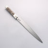 Sakai Takayuki Chef Series Silver Steel No.3 Yanagiba  270mm Stabilized wood (White Ferrule and End Cap) Handle with Sheath - Slide 8