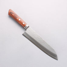  Kunihira VG1 Hammered Gyuto 180mm Mahogany Handle - Seisuke Knife