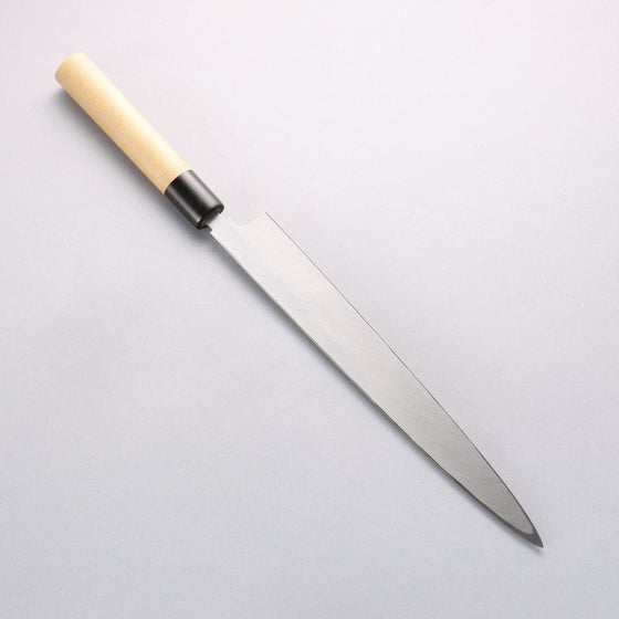 Masamoto Hongasumi White Steel No.2 Yanagiba Magnolia Handle - Seisuke Knife