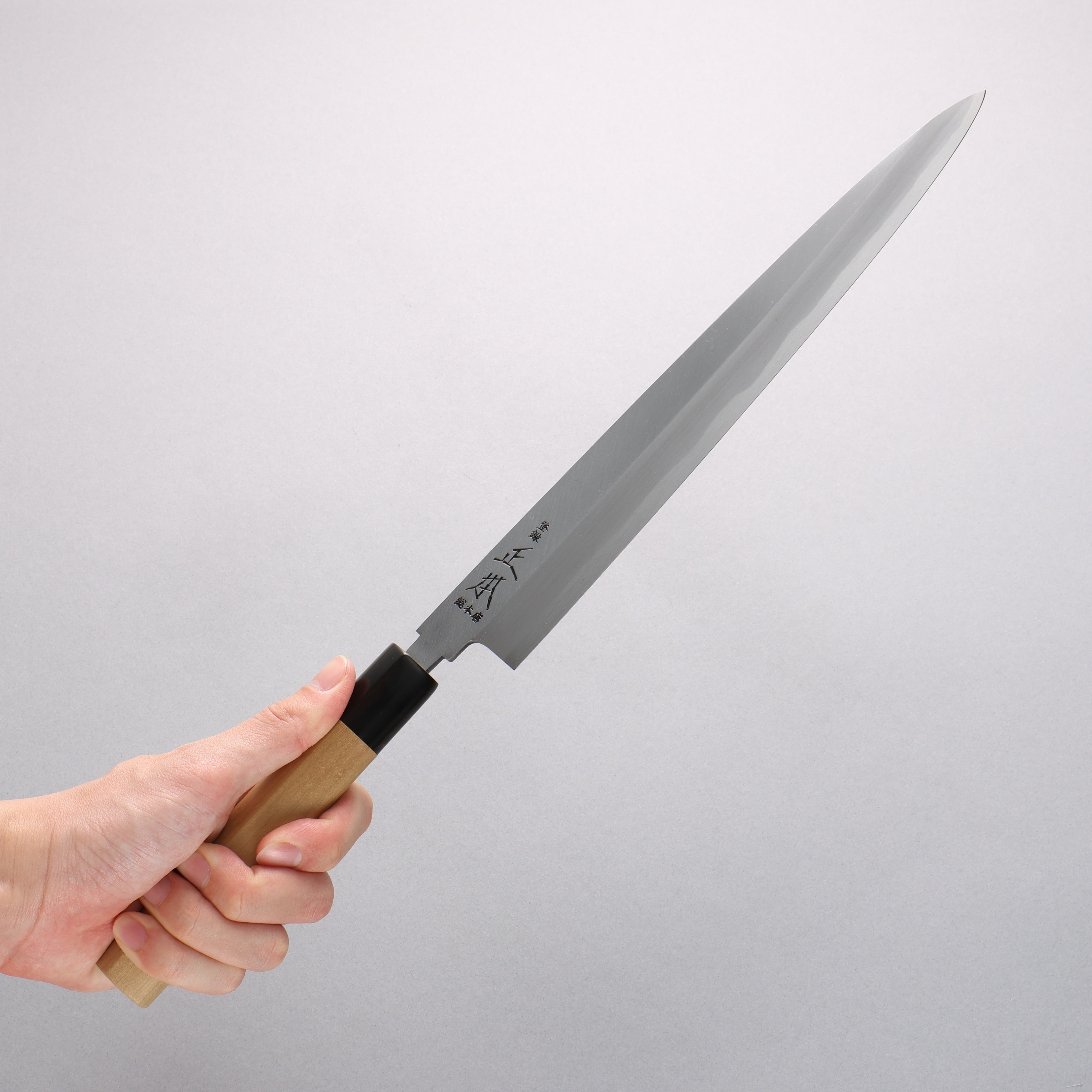 Masamoto Hongasumi White Steel No.2 Yanagiba Magnolia Handle