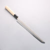 Kikuzuki Silver Steel No.3 Bokashi Sakimaru Takohiki 300mm Magnolia Handle - Seisuke Knife - Slide 7