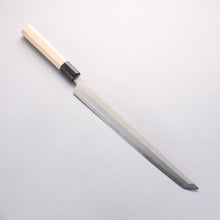  Kikuzuki Silver Steel No.3 Bokashi Sakimaru Takohiki 300mm Magnolia Handle - Seisuke Knife