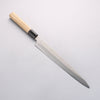 Kikuzuki Silver Steel No.3 Bokashi Yanagiba 270mm Magnolia Handle - Seisuke Knife - Slide 11