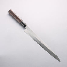  Minamoto Akitada Blue Steel No.1 Yanagiba 270mm Ebony Wood Handle - Seisuke Knife