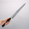 Minamoto Akitada White Steel No.2 Yanagiba 300mm Ebony Wood Handle - Seisuke Knife - Slide 4