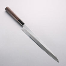  Minamoto Akitada White Steel No.2 Yanagiba 270mm Ebony Wood Handle - Seisuke Knife