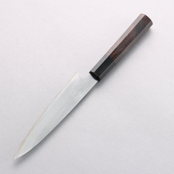 Minamoto Akitada White Steel No.2 Petty-Utility 150mm Ebony Wood Handle - Seisuke Knife