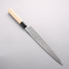 Minamoto Akitada White Steel No.2 Yanagiba 270mm Magnolia (Ferrule: Water Buffalo Horn) Handle - Seisuke Knife - Slide 2