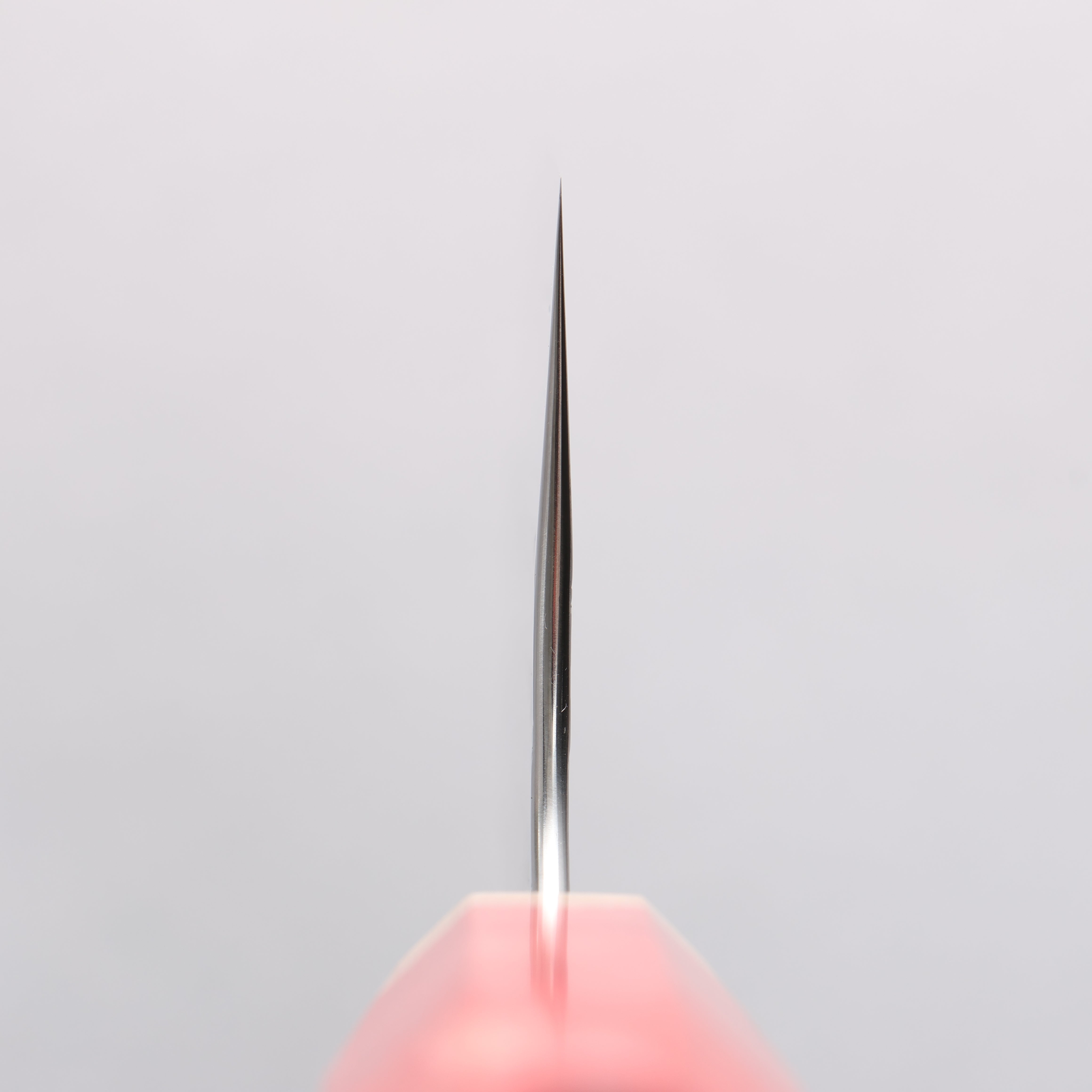 Yoshimi Kato Minamo SG2 Hammered Nakiri 165mm Red Western-Style Handle - Seisuke Knife