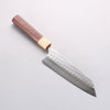 Yoshimi Kato Minamo SG2 Hammered Bunka 170mm Honduras (ferrule: White Pakka wood) Handle - Seisuke Knife - Slide 1