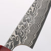 Yoshimi Kato SG2 Damascus Petty-Utility 75mm Red Honduras Handle - Seisuke Knife - Slide 4