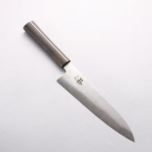  Shigeki Tanaka Majiro Silver Steel No.3 Gyuto 210mm Ebony Wood Handle - Seisuke Knife