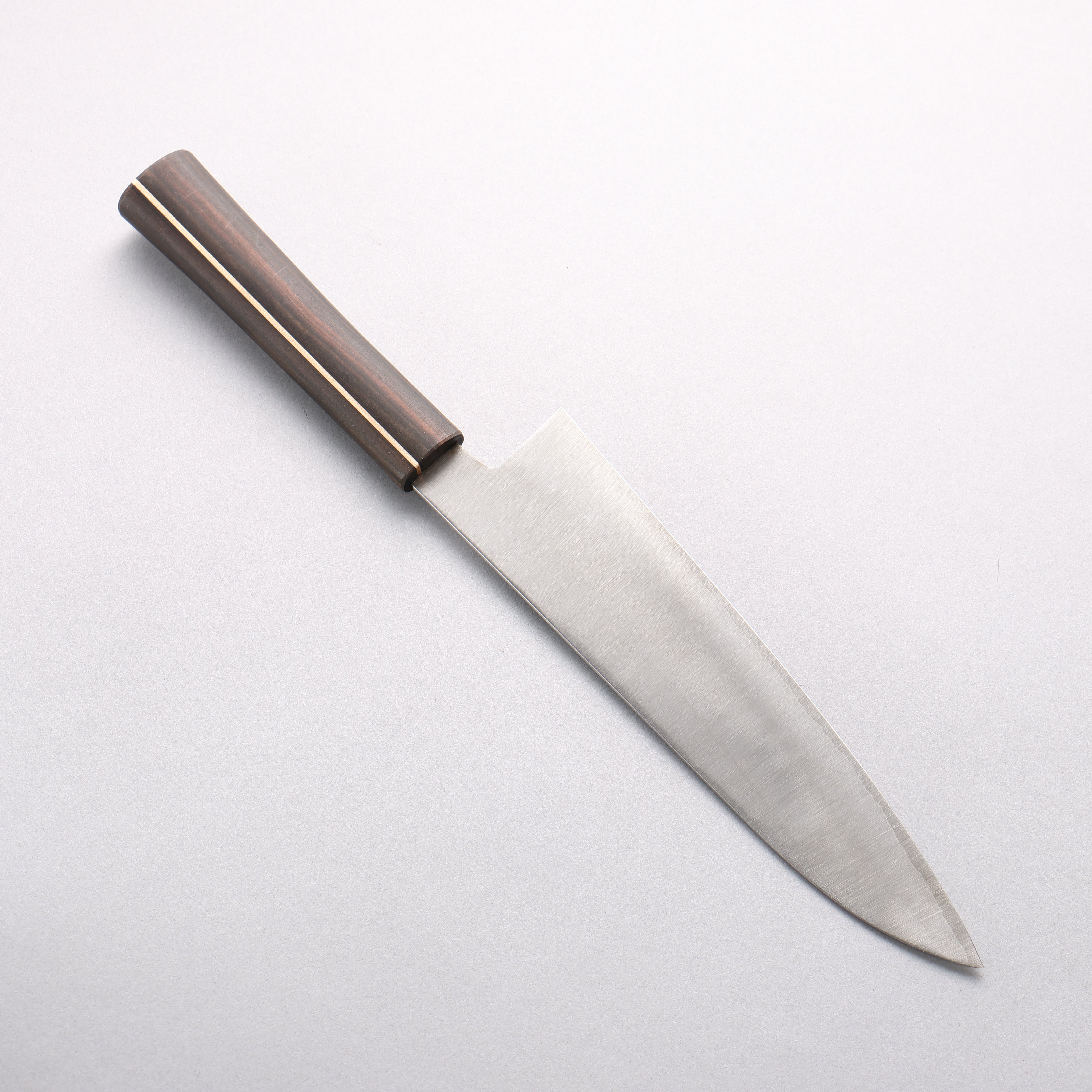Shigeki Tanaka Majiro Silver Steel No.3 Gyuto 210mm Ebony Wood Handle - Seisuke Knife
