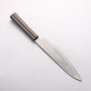 Shigeki Tanaka Majiro Silver Steel No.3 Gyuto 210mm Ebony Wood Handle - Seisuke Knife - Slide 2