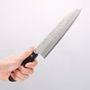 Oul Silver Steel No.3 Nashiji Santoku 180mm Purple Pakka wood Handle - Seisuke Knife - Slide 11